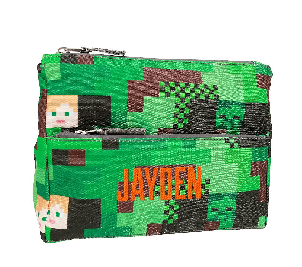 Mackenzie Minecraft™ Camo Supplies Pouch | Pottery Barn Kids