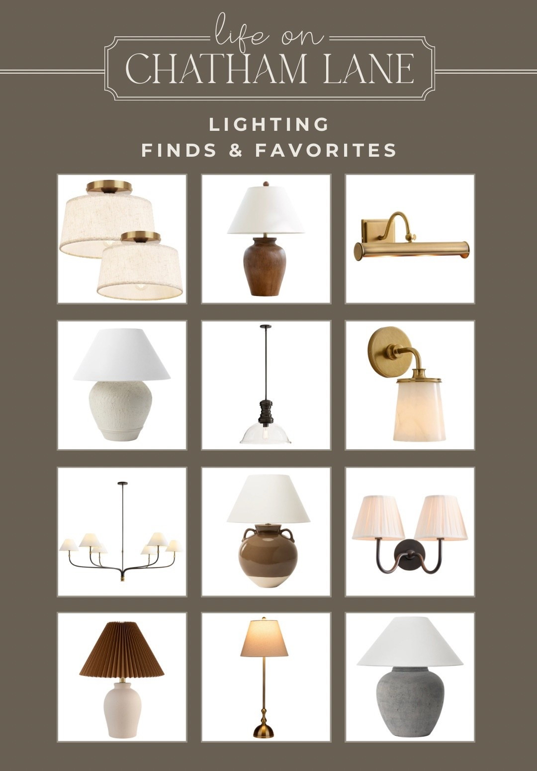 Pretty lighting finds & favorites! From table lamps to floor lamps to sconces, these neutral lighting fixtures are some of my all-time favorites. 🤍💡 

#LTKHome