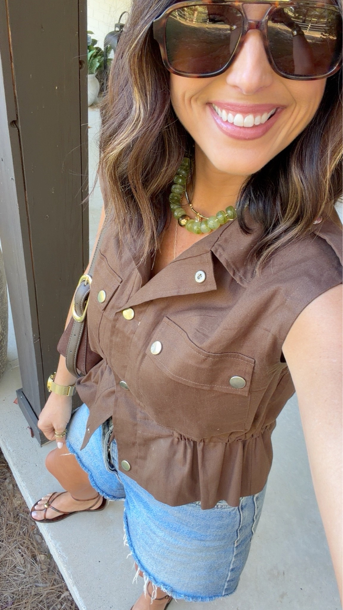 OOTD🤎 easy fall outfit I’m wearing on repeat! 

Size small!

#affordablefashion