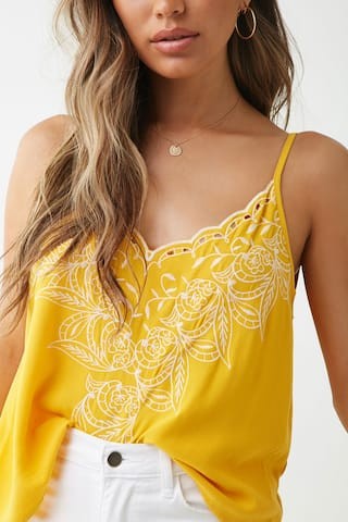 Floral Embroidered Cami | Forever 21 (US)