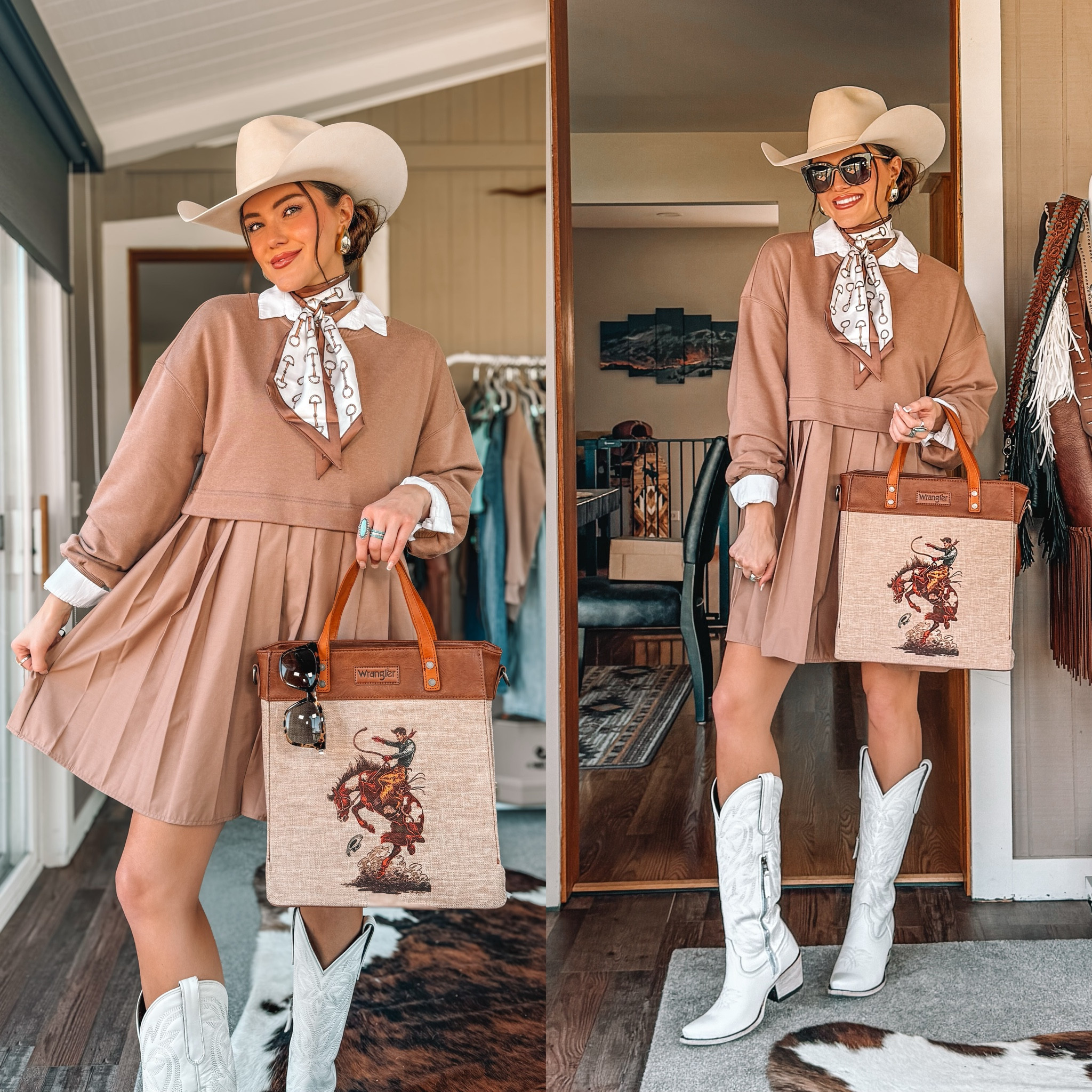 Amazon dress find! Amazon fall find! 

#amazonfind #amazonfashion #westernstyle

#LTKBacktoSchool #LTKFindsUnder50 #LTKStyleTip