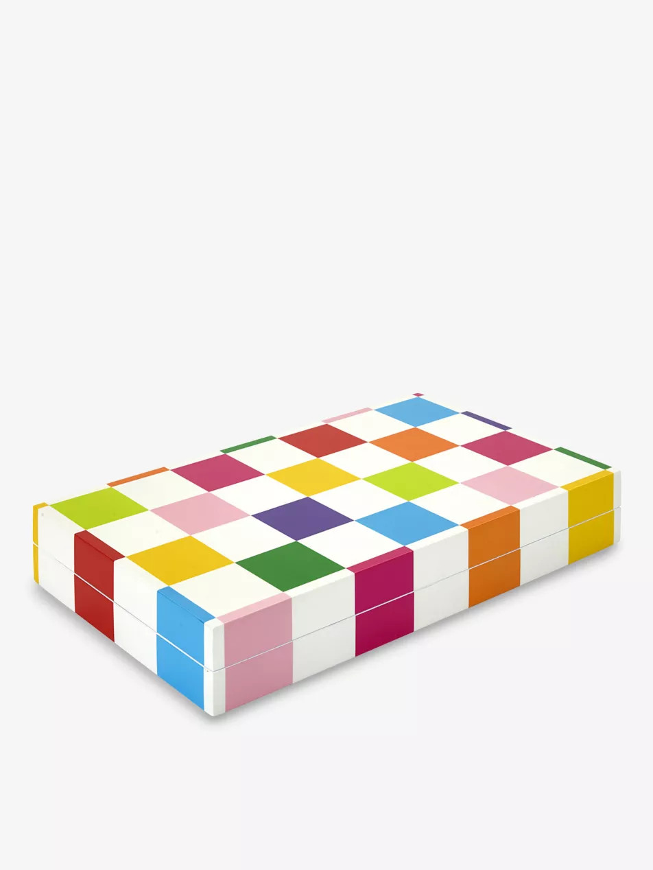 Checkerboard backgammon board game | Selfridges