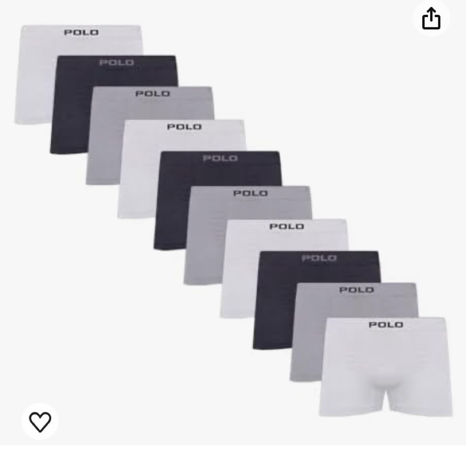 Kit 10 cuecas boxer Algodão cotton box masculina 
#LTKalealert

#LTKbrasil #LTKmens