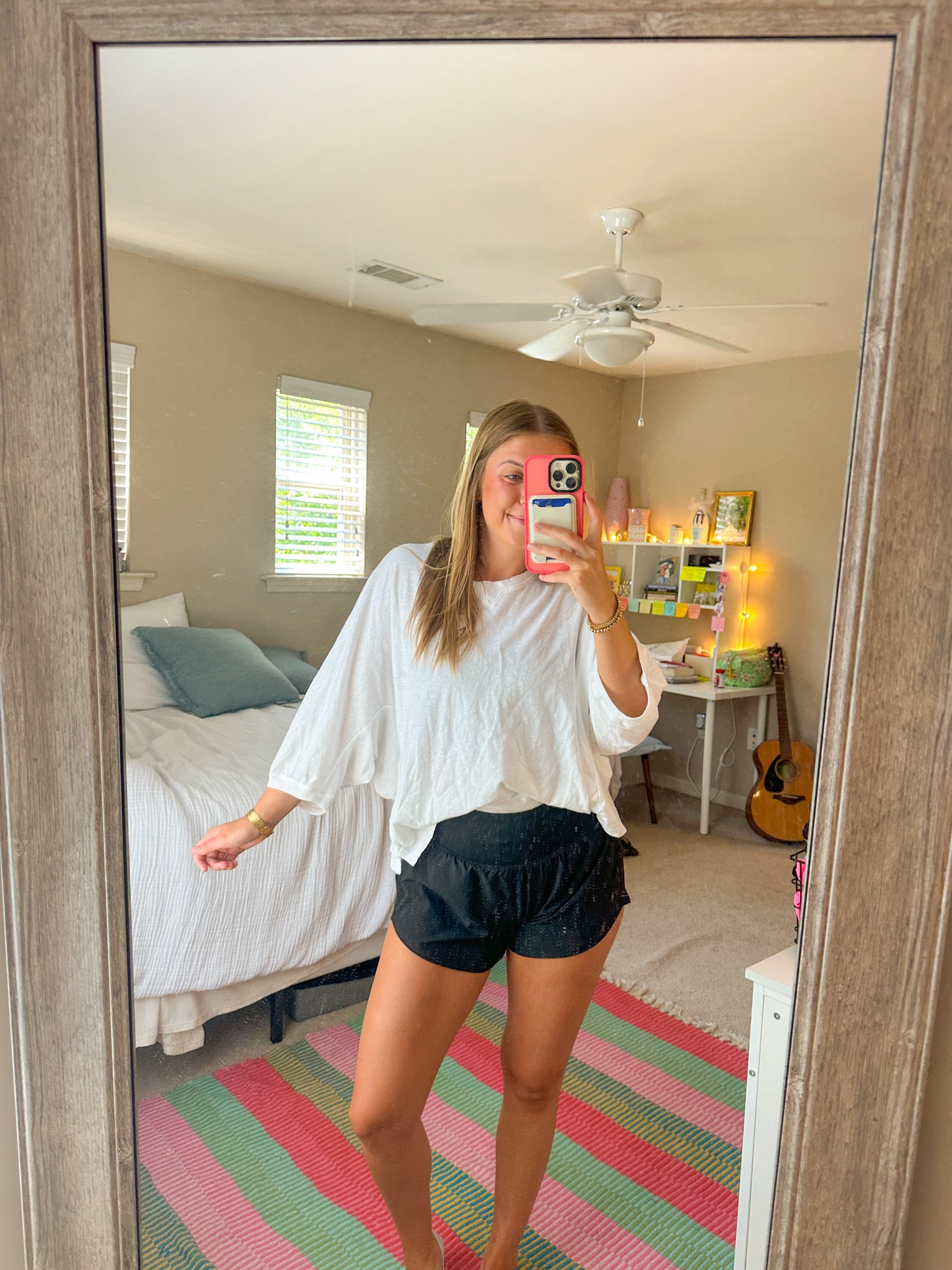 shirt is aerie and these DSG shorts from Dick’s are my new FAVORITE 🩵

#LTKSaleAlert #LTKActive #LTKxNSale