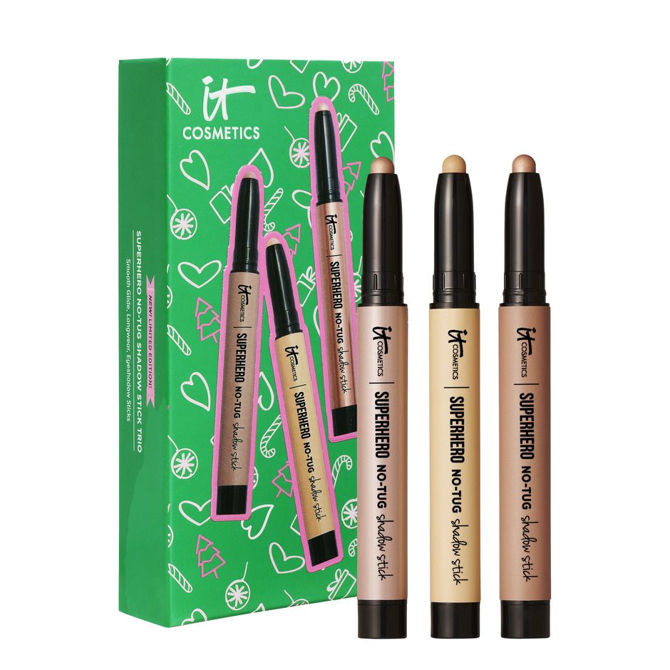 Superhero No-Tug Cream Eyeshadow Stick Trio - IT Cosmetics | IT Cosmetics (US)