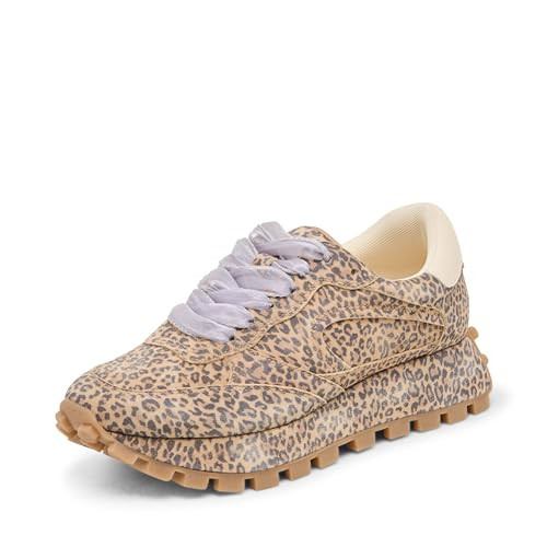Dolce Vita Women's Tricia Sneaker, Tan Leopard, 6.5 | Amazon (US)