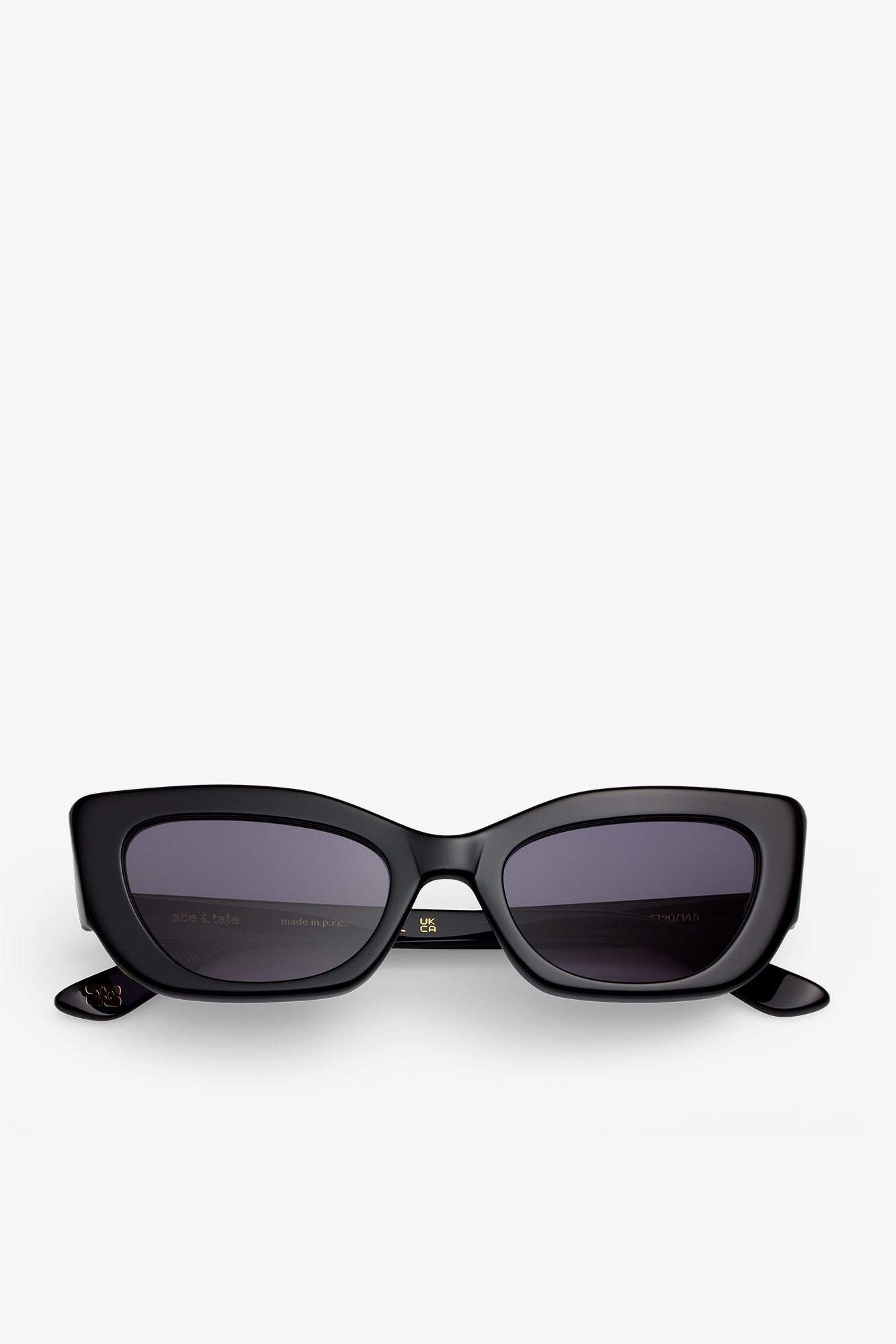 GANNI x Ace & Tate Black Sadie Sunglasses | Ganni