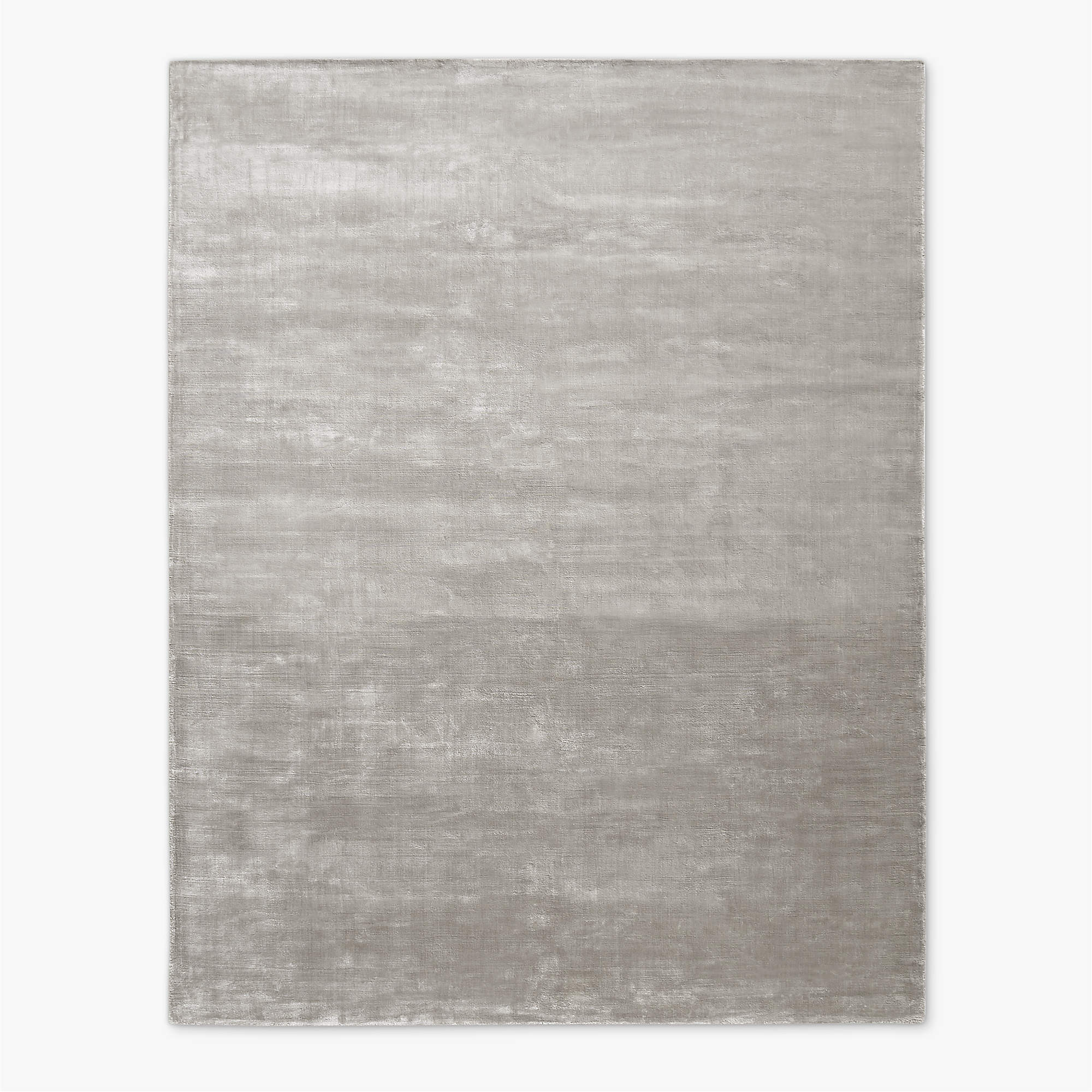 Anders Grey TENCEL Lyocell Area Rug 8'X10' + Reviews | CB2 | CB2