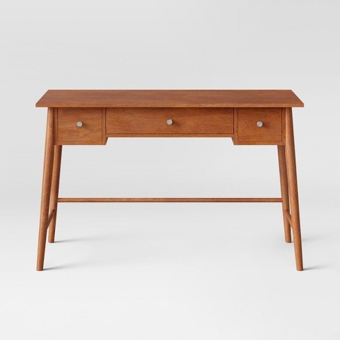 Amherst Mid Century Modern Writing Desk Brown - Project 62™ | Target