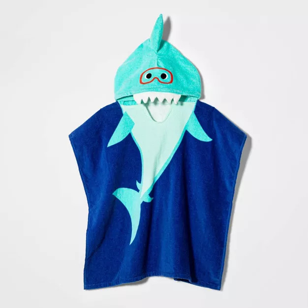 Shark Hooded Beach Towel - Sun Squad™ | Target