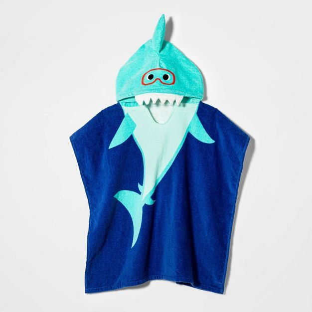 Shark Hooded Beach Towel - Sun Squad&#8482; | Target