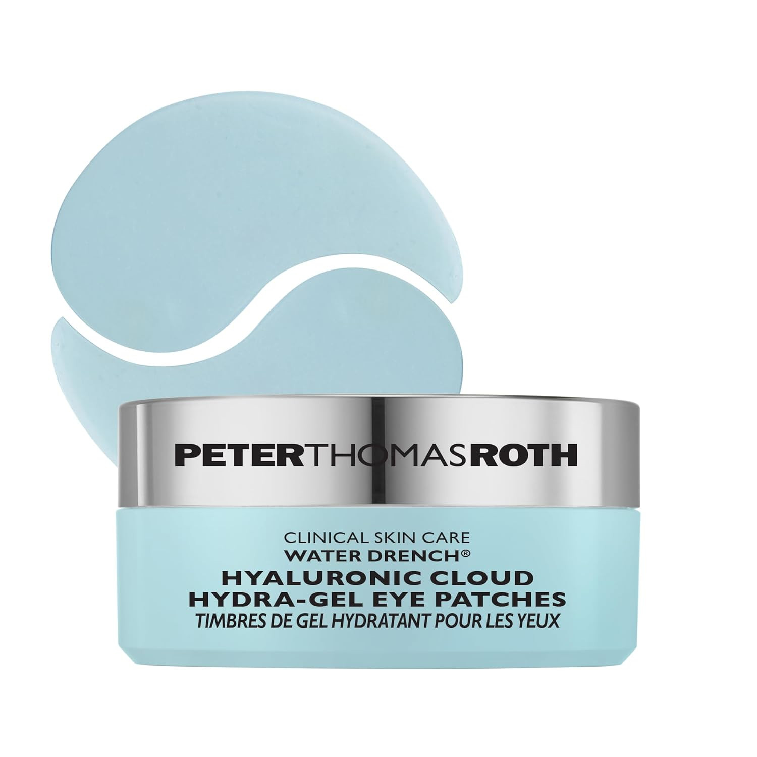 Peter Thomas Roth | Water Drench® Hyaluronic Cloud Hydra-Gel Eye Patches | Hyaluronic Acid Eye Masks for Hydration and Dark Circles | Amazon (US)