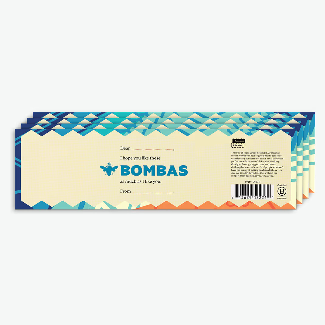 Sock Gift Wrap 4-Pack | Bombas