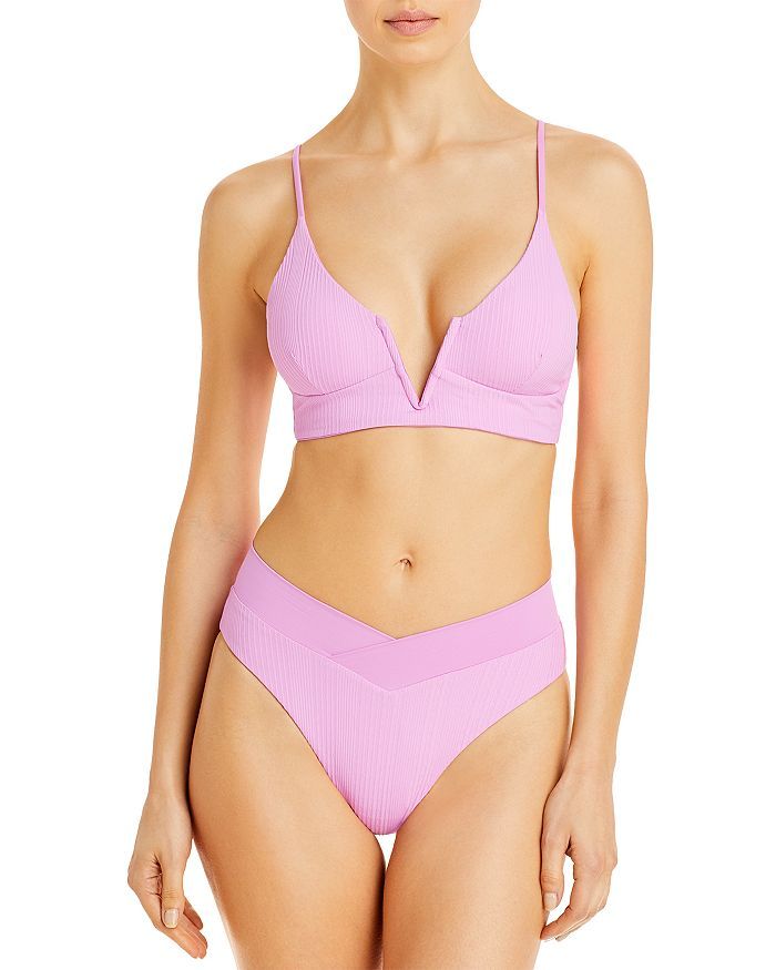 Siren V Wire Bikini Top & Court Textured Bikini Bottom | Bloomingdale's (US)