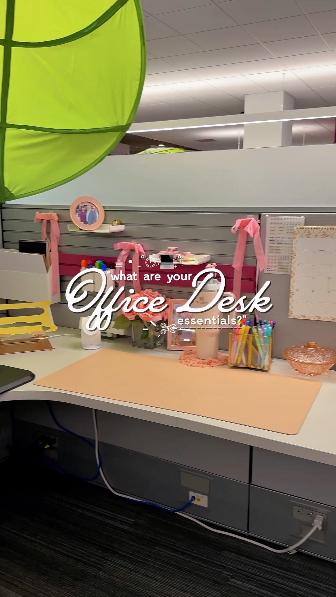 My office desk essentials
