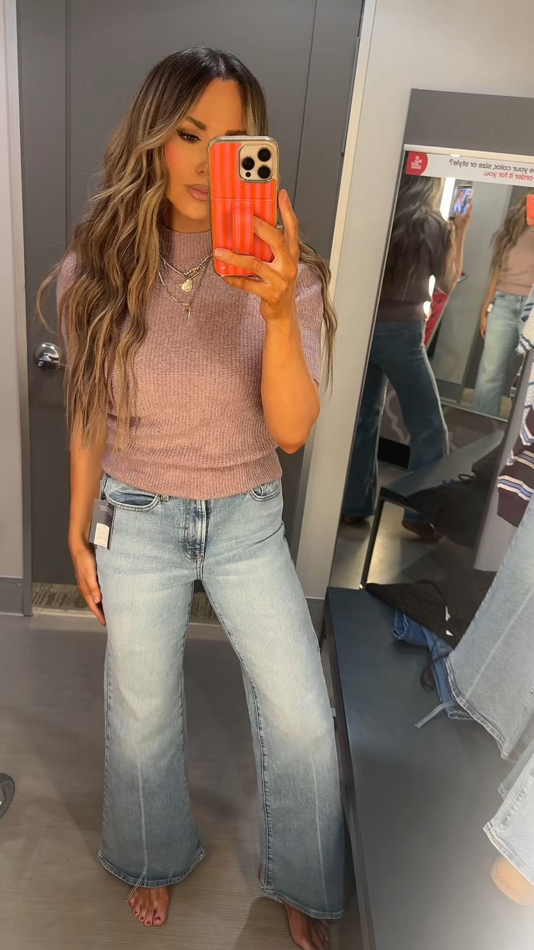 Jeans on sale for $28
Wearing a 4 but they do come in longs for tall girls!

#LTKTall #LTKOver40 #LTKSaleAlert