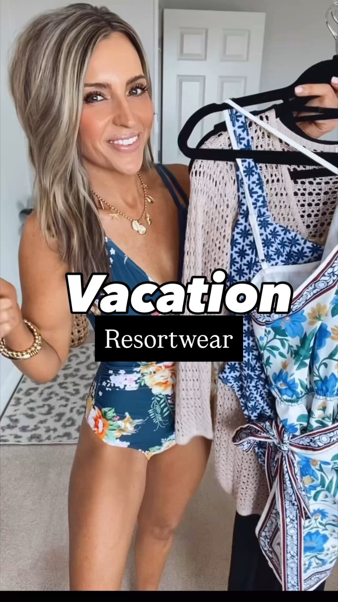 Vacation resort wear to take on your next trip! 🌴 the swimsuits have tummy control that slim & sculpt! With full booty coverage 🙌 TTS wearing size small in all. 
USE CODE: Stylin15 to save 15% off $70+ 

#LTKTravel #LTKSeasonal #LTKSwim