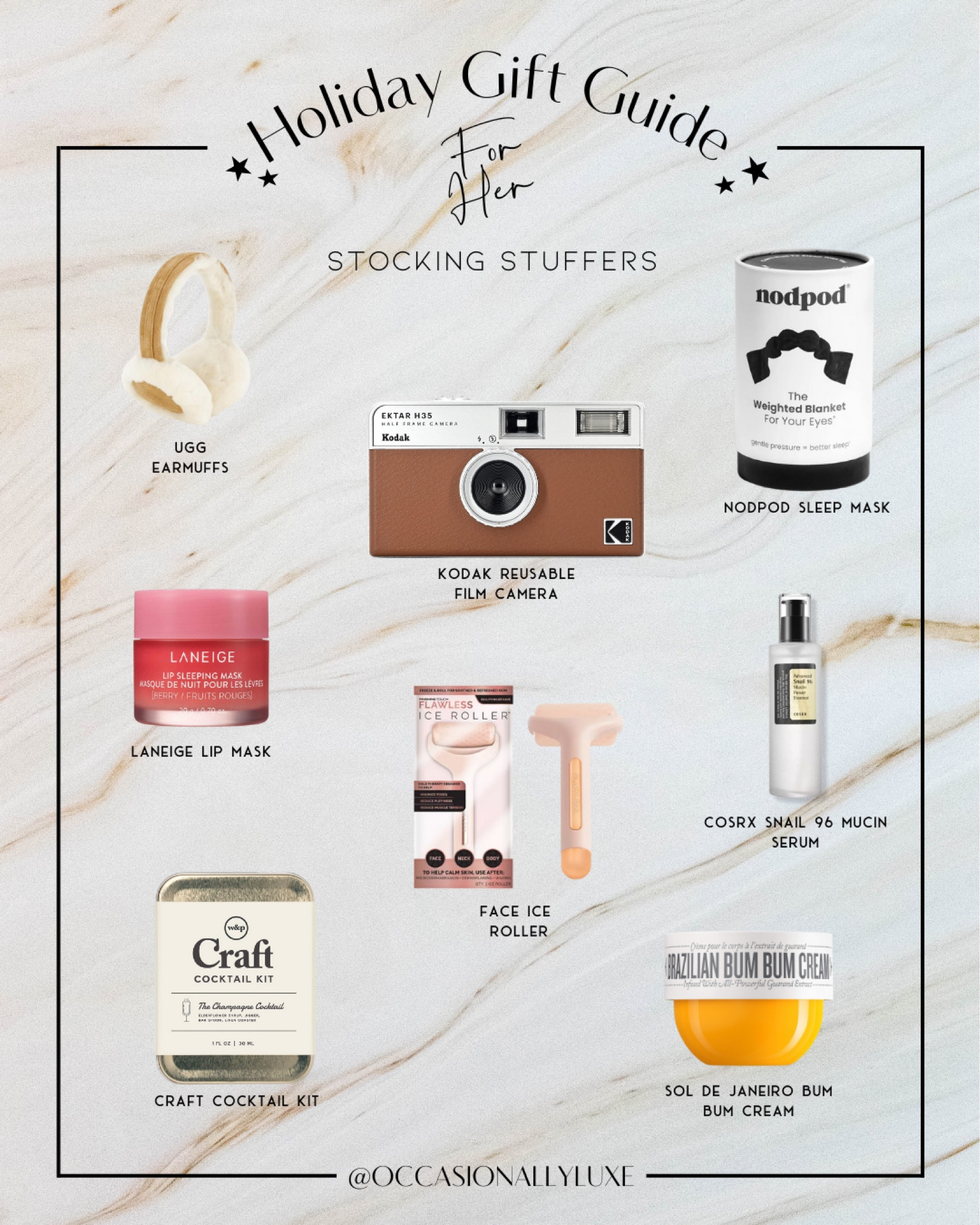 Holiday Gift Guide For Her! Stocking Stuffers 

#LTKGiftGuide #LTKSeasonal #LTKHoliday