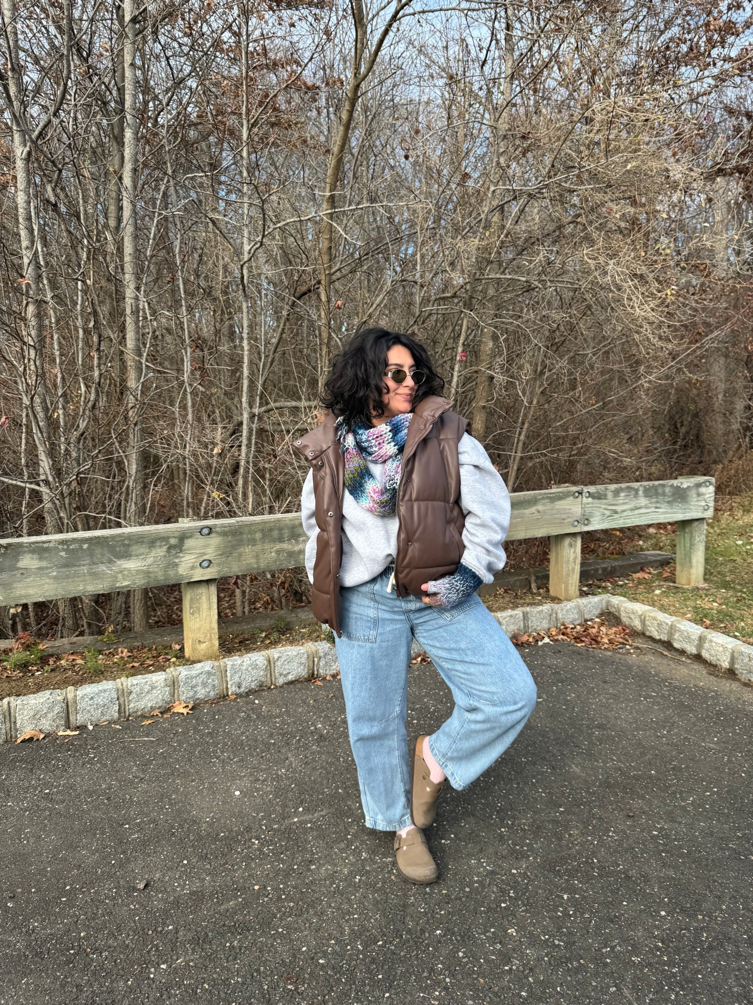 Sunglasses, vest & top- Primark
Scarf & gloves- NY and company
Pants- gap factory
Shoes- cushionaire / Marshall’s
Socks- Target 

#LTKSeasonal #LTKFindsUnder50 #LTKootd