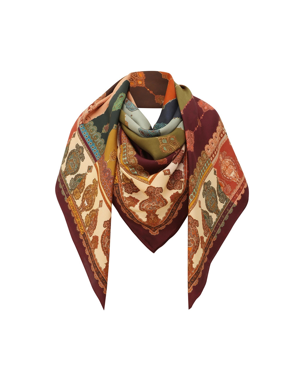 Printed Silk Square Maxi - Prism Stripe            
        
                    

    
    
    ... | ZIMMERMANN (US, CA, EU, MENA)