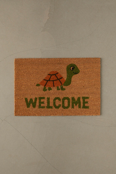 Welcome Turtle Doormat | Urban Outfitters (US and RoW)