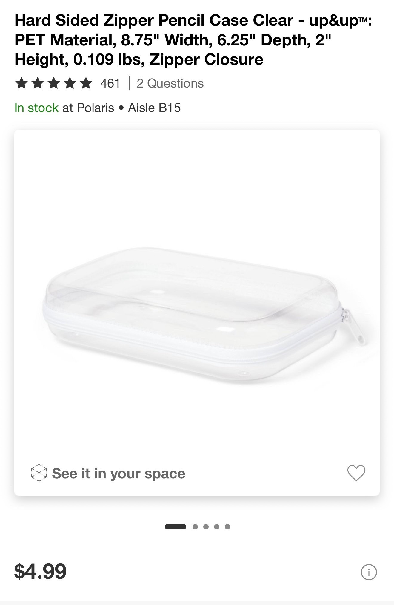 Target viral clear pencil cases are officially back in stock! And now they come in a small and a large size!! Small comes in 3 colors and large comes in 2! These make amazing toy storage, diaper bag organizers, sunscreen bags, so many purposes! Run! They sell out so fast!! 

#LTKTravel #LTKFamily #LTKSwim