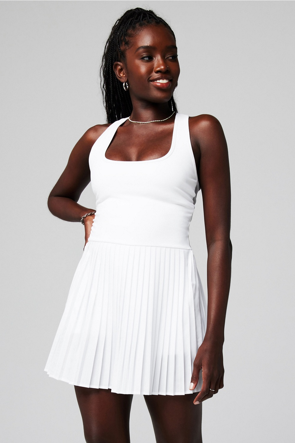 Hot Shot Pleated Dress | Fabletics - North America