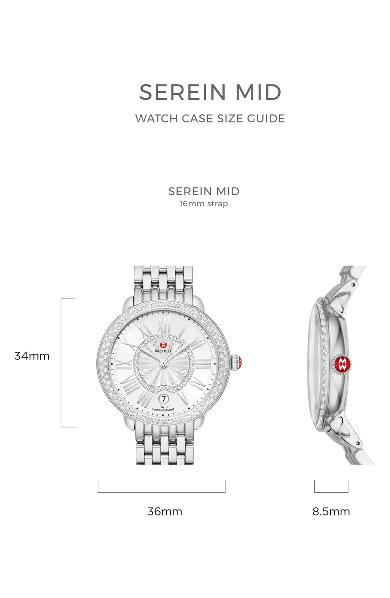 Serein Diamond Bracelet Watch, 36mm | Nordstrom