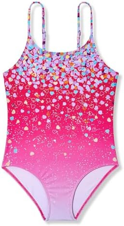 Zando Girls Bathing Suit Size 2-10 Years - Cute Toddler Swimsuit Girl Adjustable One Piece Swimwe... | Amazon (US)