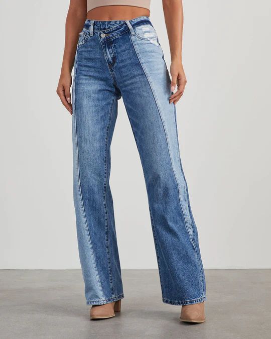 Sammie Tonal High Rise 90S Jeans | VICI Collection