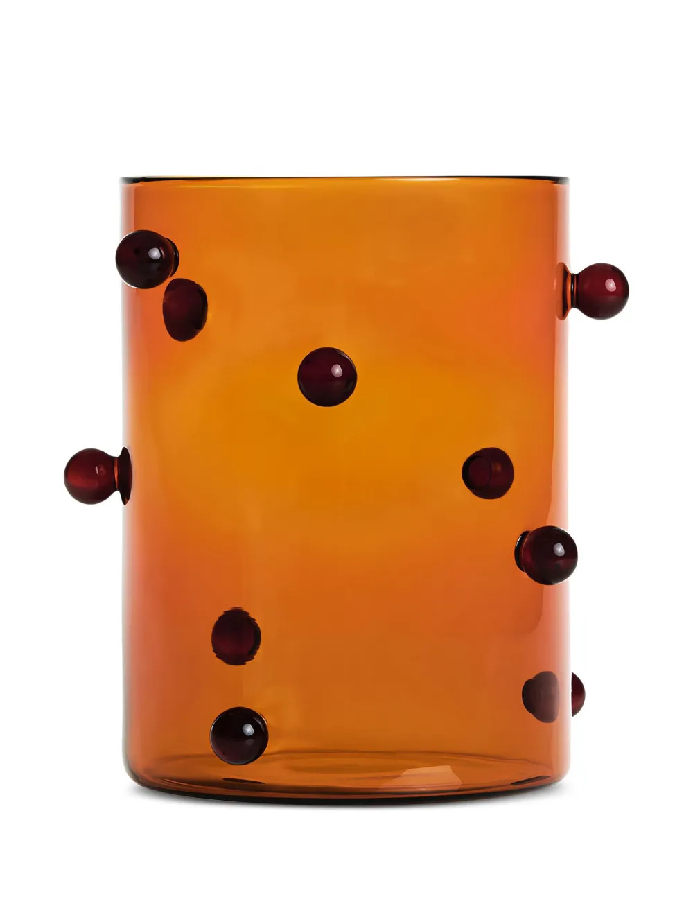 Maison Balzac Pomponette Glass Vase (21cm) | Orange | FARFETCH UK | Farfetch Global