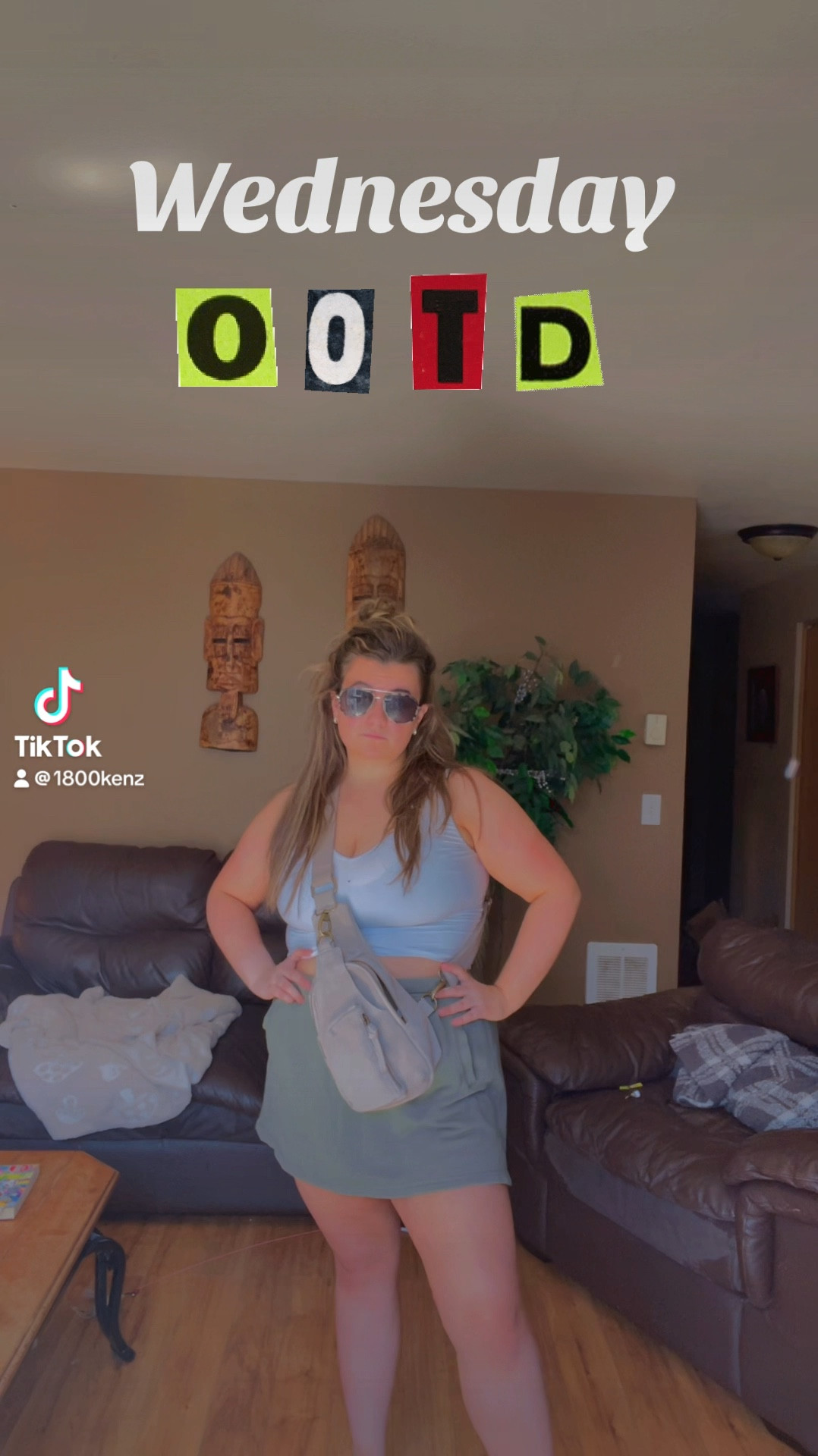 Outfit of the day Wednesday ✨✨
Tank aerie XL
Skort aerie XL Olive fun 
Bag free people comes in so many colors 
Black Birkenstocks 

#LTKStyleTip #LTKMidsize #LTKSeasonal