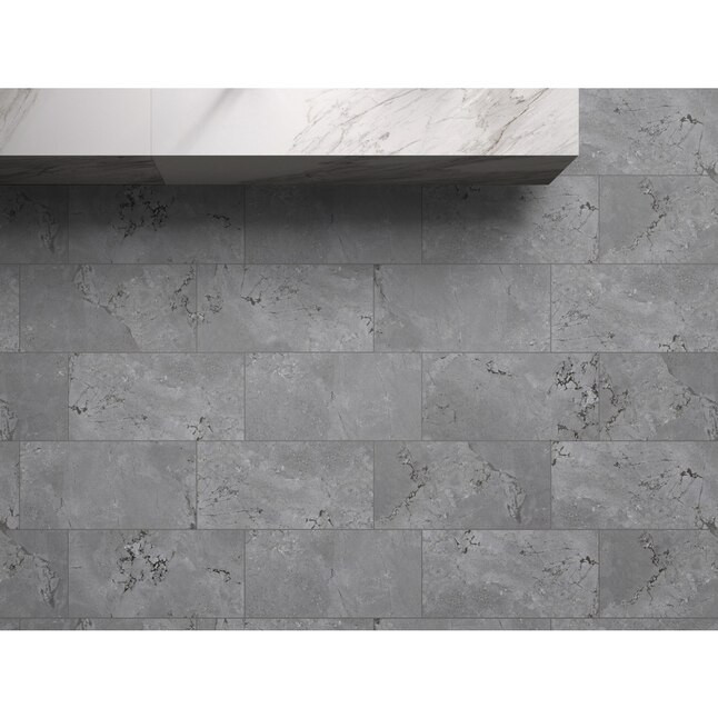 Emser  Newport 6-Pack Pier 12-in x 24-in Lappato Porcelain Stone Look Floor and Wall Tile | Lowe's