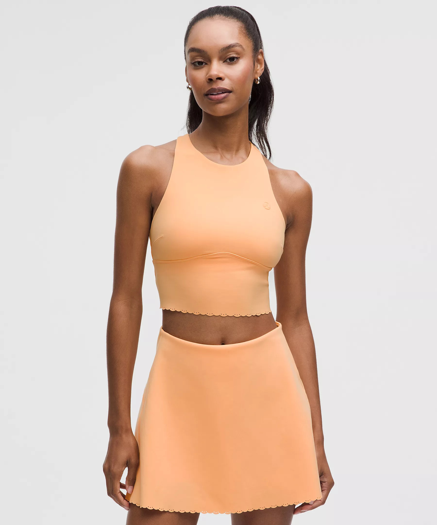 Scallop-Hem High-Neck Tennis Tank Top | Lululemon (US)