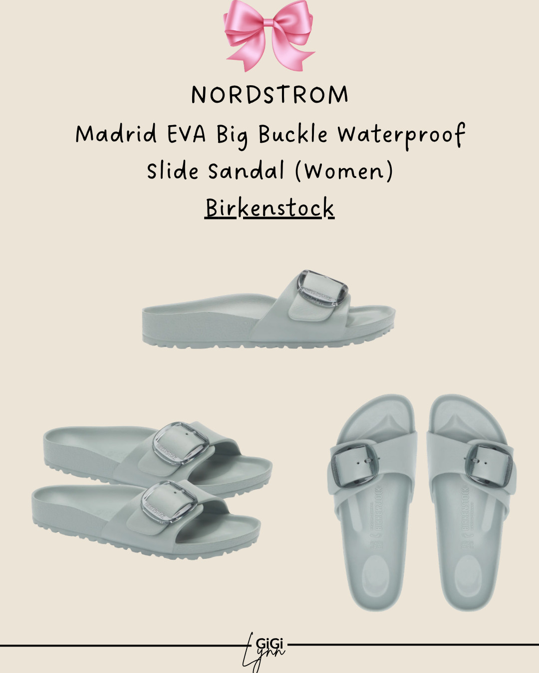 The Birkenstock Madrid EVA Big Buckle Waterproof Slide Sandal is the perfect mix of comfort, functionality, and effortless summer style. This lightweight EVA sandal features the iconic Birkenstock footbed with a statement big buckle detail, giving it a modern, elevated look.

Made from waterproof EVA material, these slides are perfect for pool days, beach trips, vacations, and everyday summer wear. They’re incredibly lightweight, flexible, and easy to clean, making them a go-to sandal for busy days on the go.

The single strap design with the oversized buckle keeps the look minimal but trendy, and they pair perfectly with lounge sets, casual outfits, dresses, or athleisure wear.

✨ Why these sandals are a must-have:
• Lightweight waterproof EVA material
• Iconic Birkenstock comfort footbed
• Trendy big buckle detail
• Easy slip-on slide style
• Perfect for beach, pool, and everyday wear

If you love comfortable sandals, casual summer style, and versatile footwear, these Birkenstocks are a staple you’ll wear on repeat.

#ltkstyle #ltkshoes #birkenstock #slidesandals #summerstyle #casualstyle #comfortableshoes #vacationoutfit #athleisurestyle #nordstromstyle #midweststyle #over40style #ltkfinds

 

 #LTKootd #LTKActive #LTKTravel