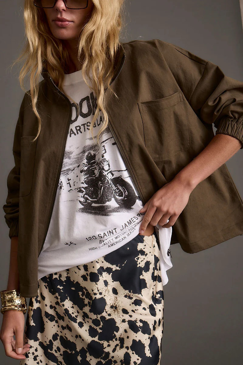 Fairfax Olive Canvas Relaxed Fit Utility Jacket | 12th Tribe