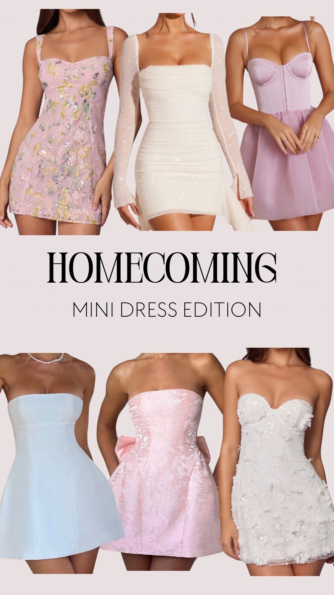 The Perfect Dresses For Homecoming! 