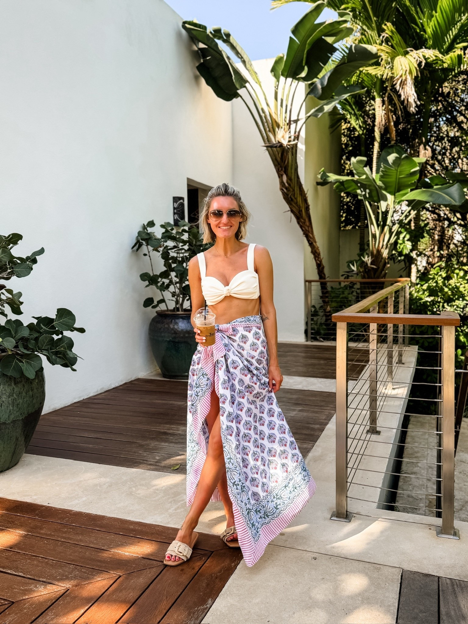 I have ordered so many pareo’s from Amazon! They have so many cute patterns, and they are so affordable! I use a pareo as a cover up a lot of times when at the beach!

Loverly Grey, resort wear, sarong, bride swimsuit, white swimsuit, pareo, vacation looks, cover up 

#LTKSeasonal
