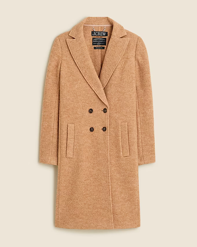 Daphne topcoat in boiled wool | J. Crew US