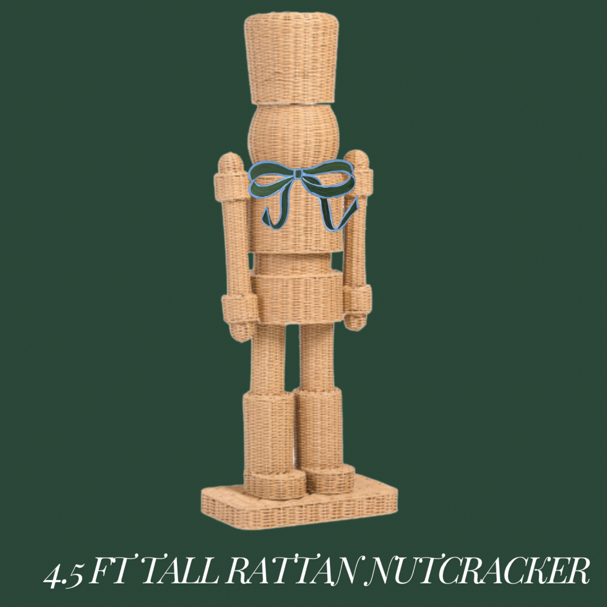 Talk rattan nutcracker 