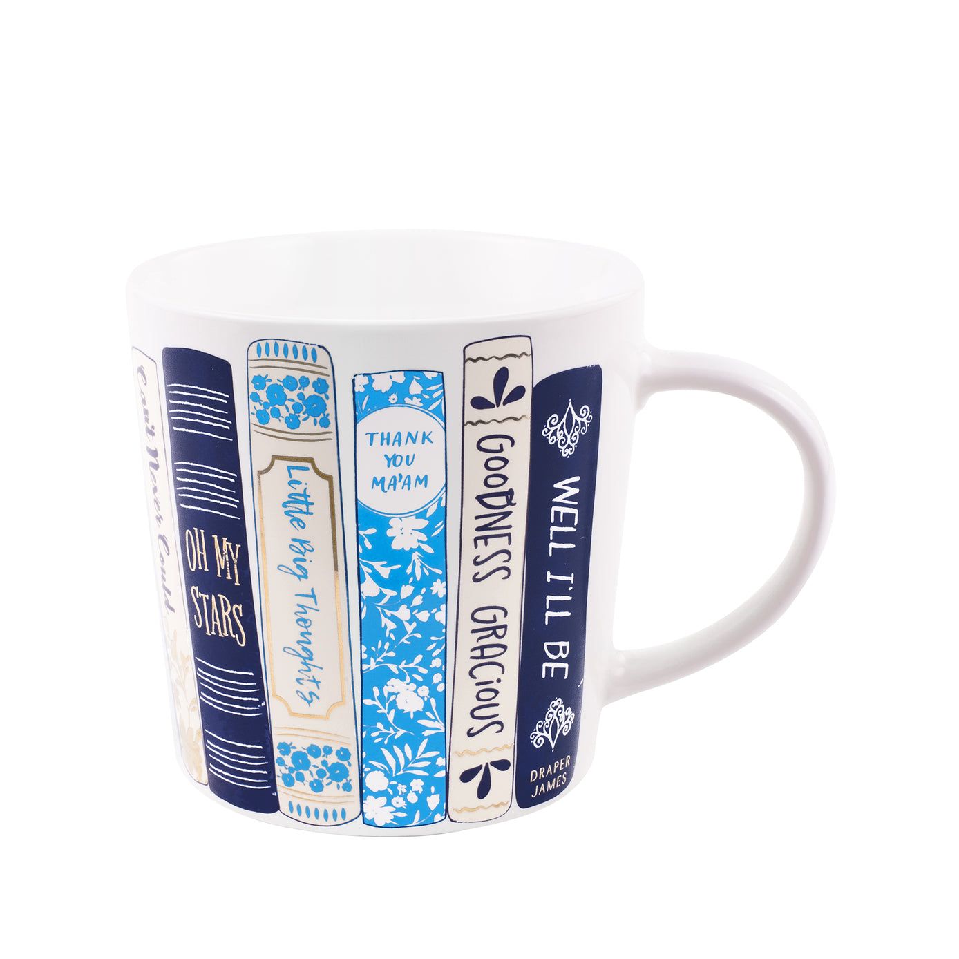 Book Stack Ceramic Mug | Draper James (US)