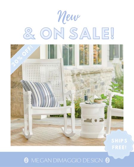 How pretty are these new white cane back rocking chairs?! 😍 now 20% OFF & ship free!! 🙌🏻

#LTKSeasonal #LTKhome #LTKsalealert