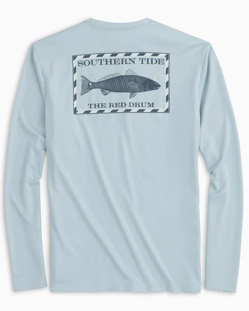 Original Red Drum Long Sleeve Performance T-Shirt | Southern Tide
