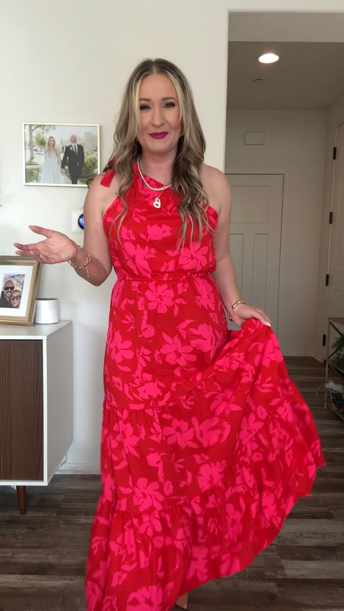 The perfect vacation dress from Pretty Garden! 

#LTKSeasonal #LTKOver40 #LTKFindsUnder100