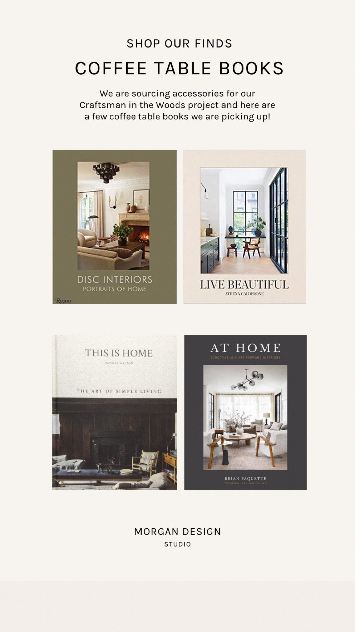 Coffee table books that will work with any design style! 

#LTKhome #LTKFind #LTKunder100