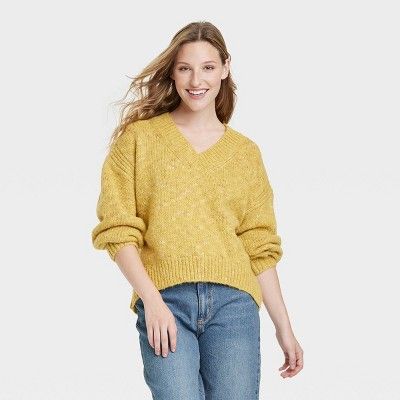 Women's V-Neck Pullover Sweater - Universal Thread™ | Target