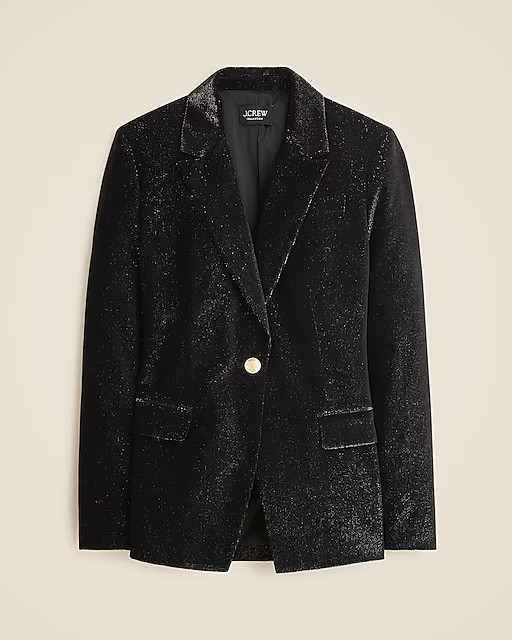Collection Helena blazer in metallic corduroy | J. Crew US