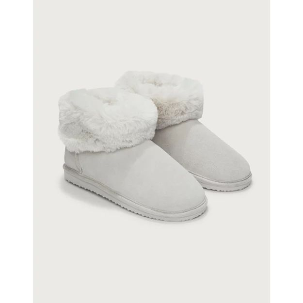Suede Boot Slipper | The White Company (UK)