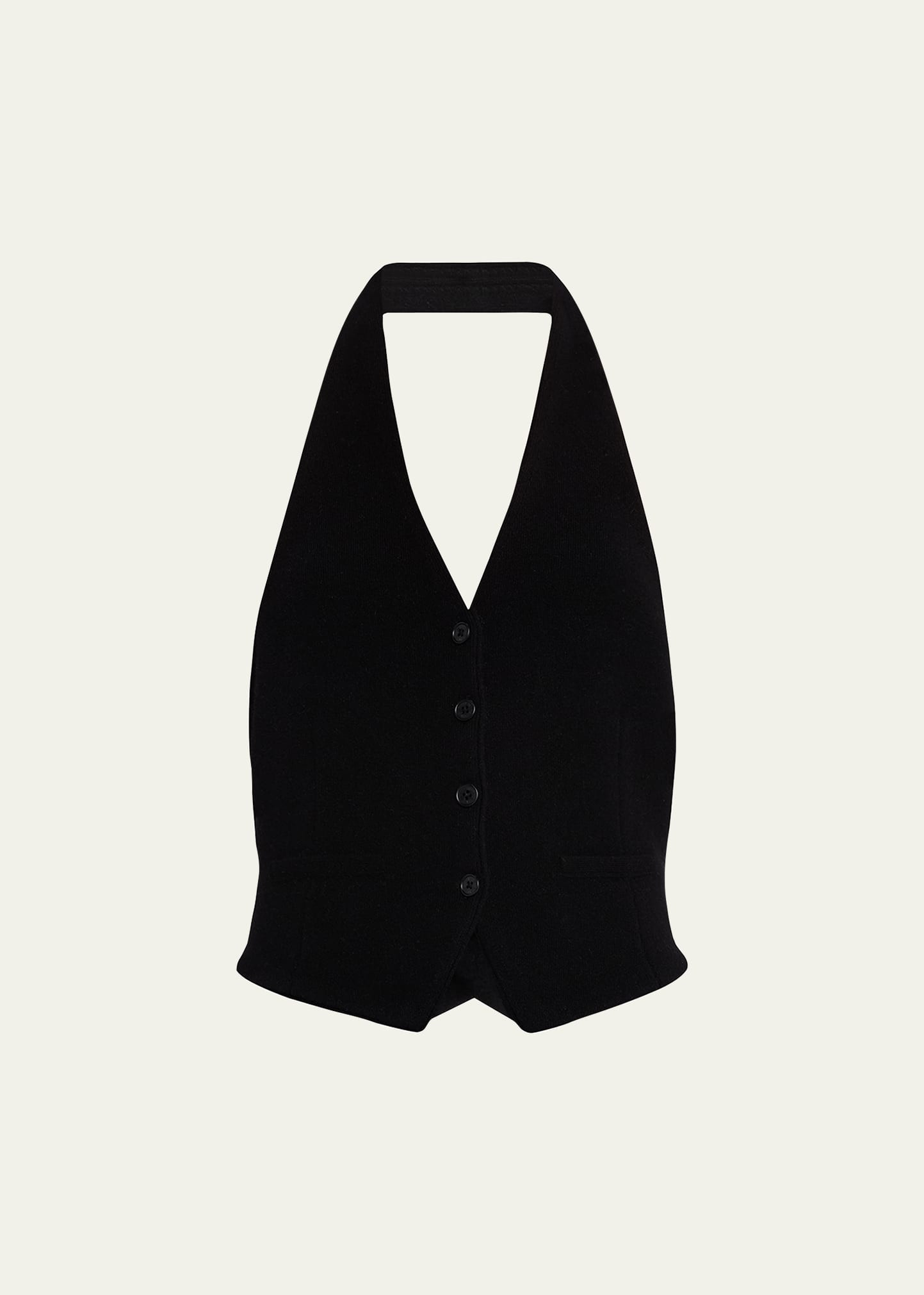 Guest in Residence Tailored Cashmere Halter Vest | Bergdorf Goodman