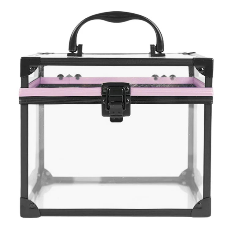 Hobeauty Portable Beauty Supply Organizer Cosmetic Storage Box Large Capacity Clear Makeup Case P... | Walmart (US)